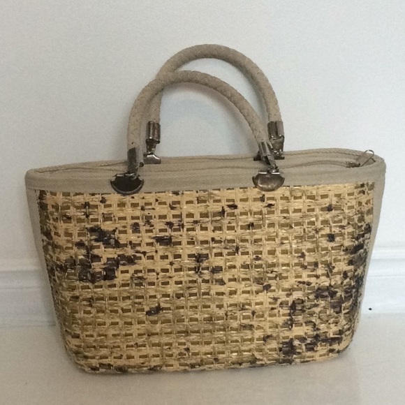 ITALY Made Woven Vintage Purse - Picture 4 of 11